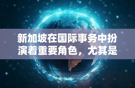 新加坡在国际事务中扮演着重要角色，尤其是在经济、政治和军事领域。以下是新加坡作为节点的主要方面