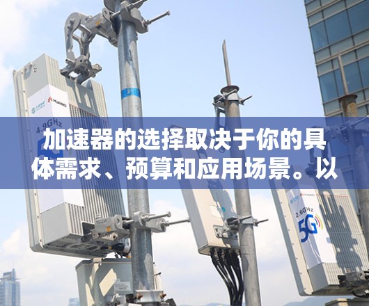 加速器的选择取决于你的具体需求、预算和应用场景。以下是一些常见的加速器类型及其特点，帮助你做出选择