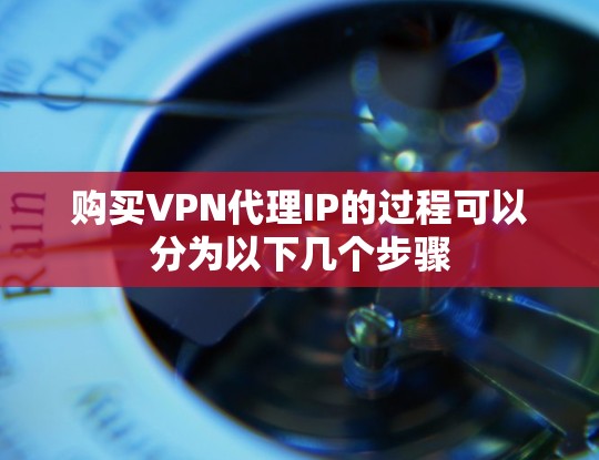 购买VPN代理IP的过程可以分为以下几个步骤 购买VPN代理IP的过程可以分为以下几个步骤