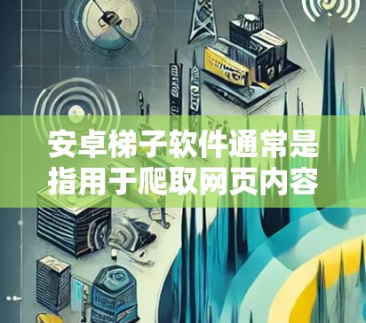 安卓梯子软件通常是指用于爬取网页内容或数据的工具，这类软件可以帮助用户从网页或网站中提取数据。然而，使用这些工具时需要注意遵守相关法律法规，确保不会侵犯网站的版权或隐私政策