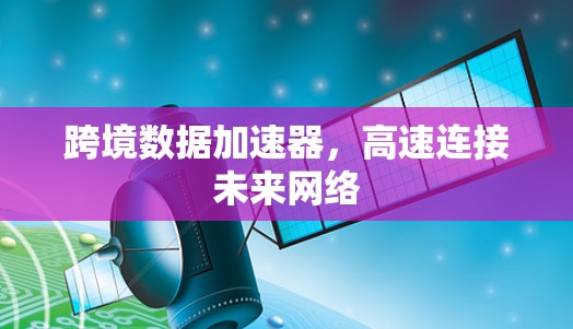 跨境数据加速器，高速连接未来网络