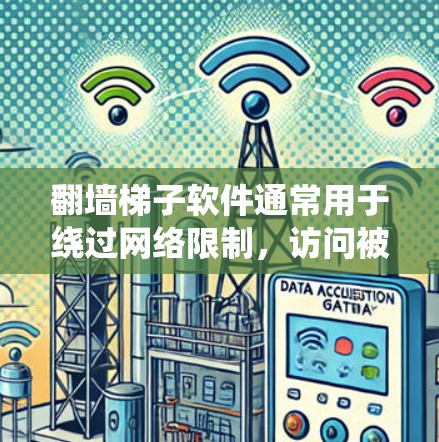 翻墙梯子软件通常用于绕过网络限制，访问被屏蔽的网站或内容。在中国，使用这些软件可能会违反当地的法律法规，因此使用前需谨慎考虑