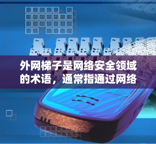 外网梯子是网络安全领域的术语，通常指通过网络爬虫或其他技术手段，从外网获取数据或信息的工具。这些工具可以用于数据抓取、网络监控、渗透测试等多种用途