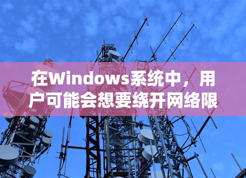 在Windows系统中，用户可能会想要绕开网络限制，访问被屏蔽的网站或服务。以下是一些常见的翻墙软件及其特点，供您参考