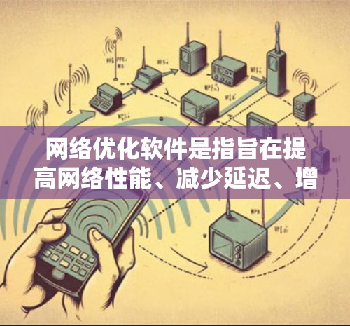 网络优化软件是指旨在提高网络性能、减少延迟、增强安全性和节省带宽的工具和技术。这些软件通过分析、监控和管理网络流量，帮助用户更高效地使用网络资源。以下是网络优化软件的主要类别及其功能