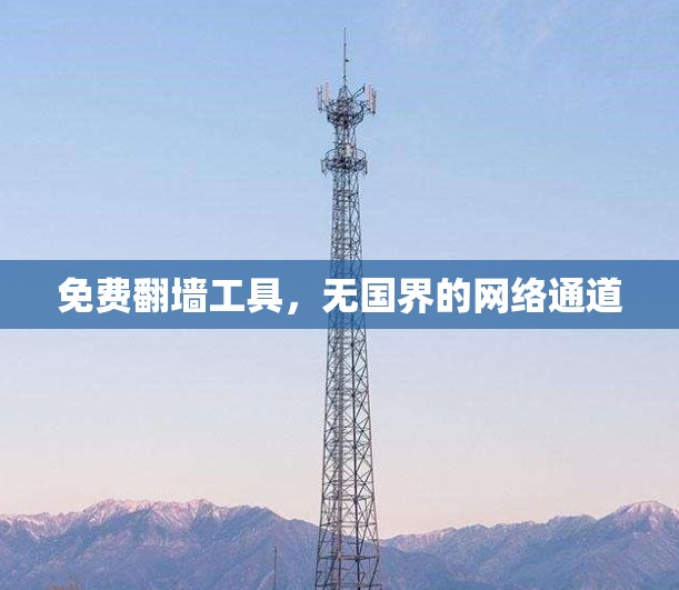 免费翻墙工具，无国界的网络通道