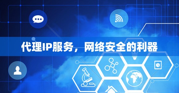 代理IP服务，网络安全的利器