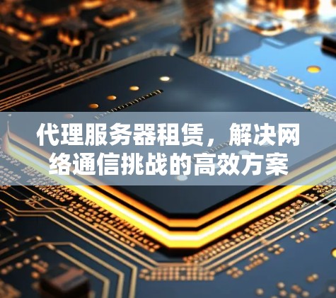 代理服务器租赁，解决网络通信挑战的高效方案