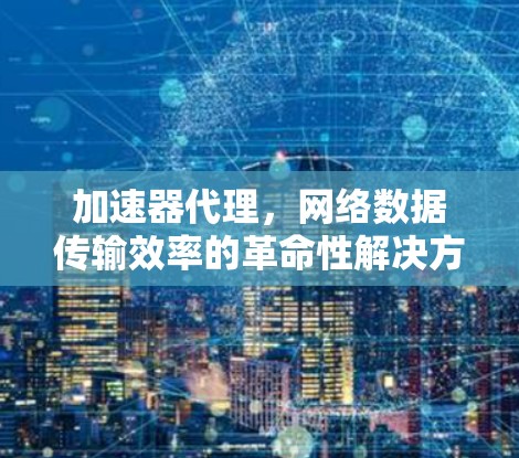 加速器代理，网络数据传输效率的革命性解决方案