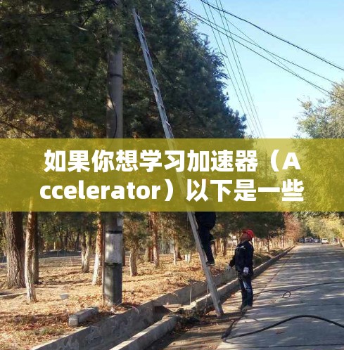 如果你想学习加速器（Accelerator）以下是一些可能对你有帮助的学习资源和连接