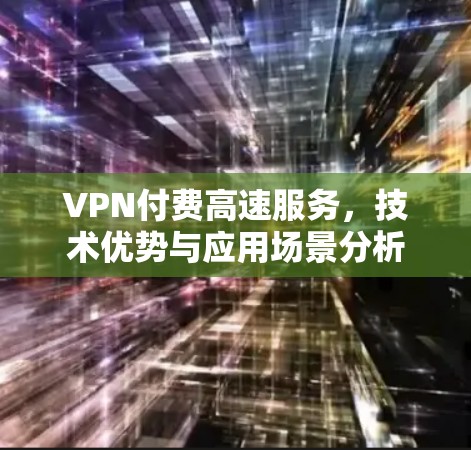 VPN付费高速服务，技术优势与应用场景分析