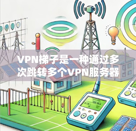 VPN梯子是一种通过多次跳转多个VPN服务器来隐藏真实IP地址的技术，提供更高的隐私保护和绕过访问限制的功能。以下是对VPN梯子的详细总结