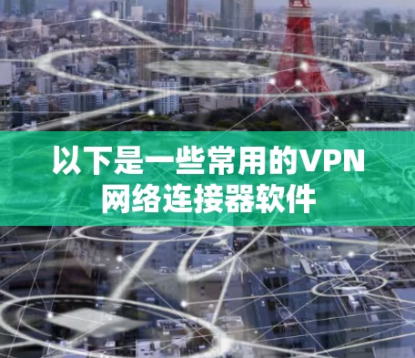 以下是一些常用的VPN网络连接器软件