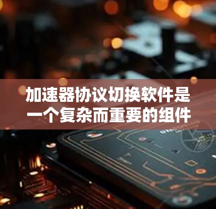 加速器协议切换软件是一个复杂而重要的组件，用于在不同加速协议之间动态切换，以适应多样化的网络环境和应用需求。以下是对加速器协议切换软件的详细分析和总结