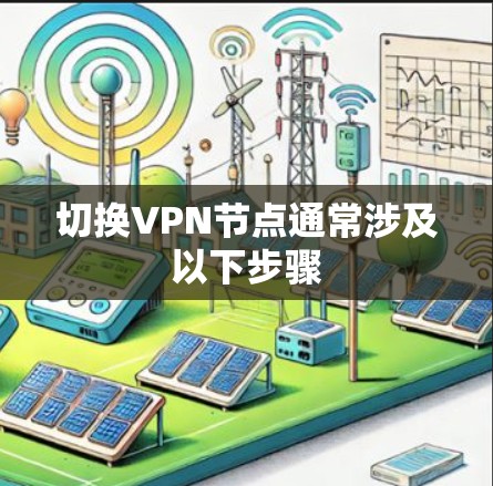 切换VPN节点通常涉及以下步骤