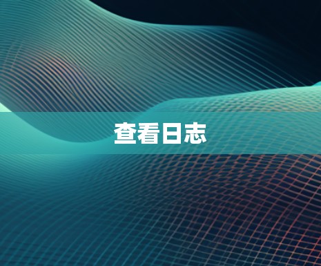 查看日志
