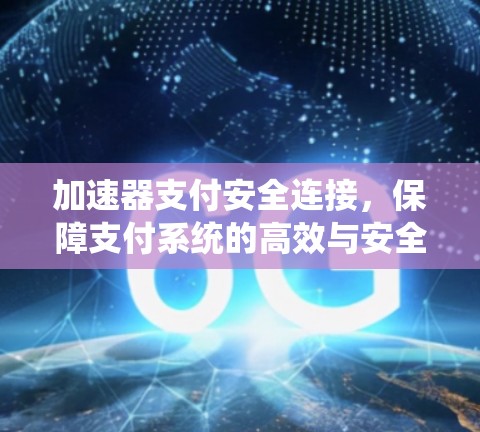 加速器支付安全连接，保障支付系统的高效与安全