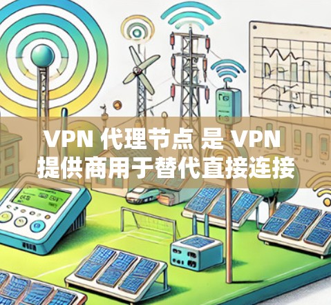 VPN 代理节点 是 VPN 提供商用于替代直接连接服务器的解决方案，通过中间节点来增加匿名性和安全性。根据你的需求和使用场景，我可以为你推荐一些知名的 VPN 服务提供商及其代理节点