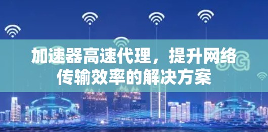 加速器高速代理，提升网络传输效率的解决方案