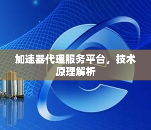 加速器代理服务平台，技术原理解析