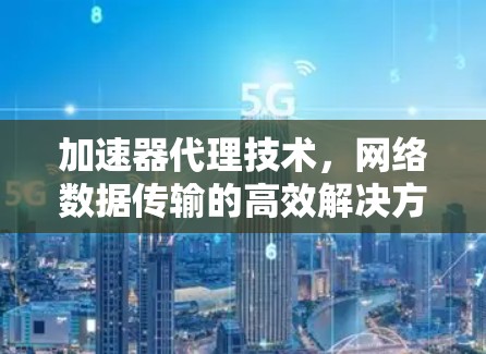 加速器代理技术，网络数据传输的高效解决方案