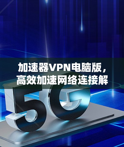 加速器VPN电脑版，高效加速网络连接解决方案