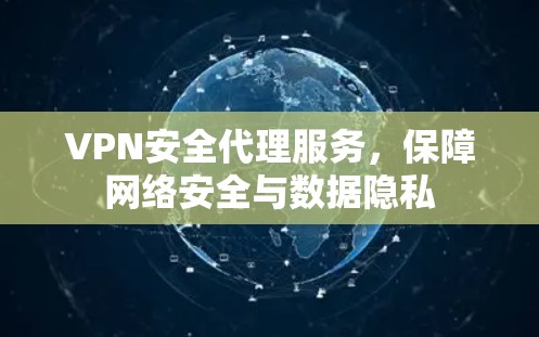VPN安全代理服务，保障网络安全与数据隐私