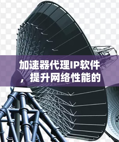 加速器代理IP软件，提升网络性能的智慧选择