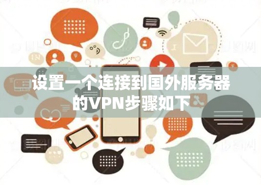 设置一个连接到国外服务器的VPN步骤如下