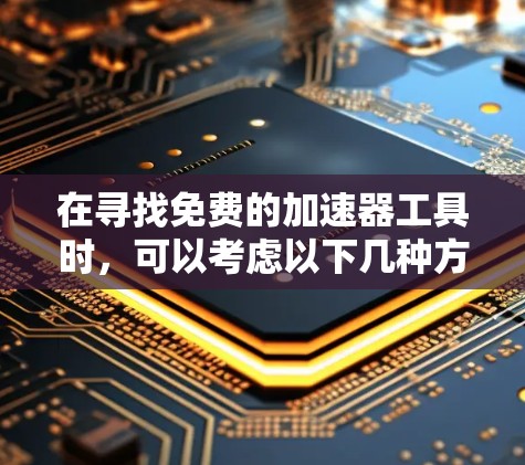 在寻找免费的加速器工具时，可以考虑以下几种方案，根据你的需求和使用场景选择最合适的工具