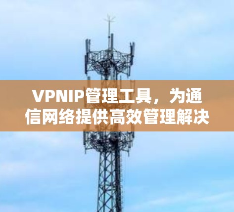 VPNIP管理工具，为通信网络提供高效管理解决方案