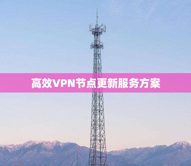 高效VPN节点更新服务方案