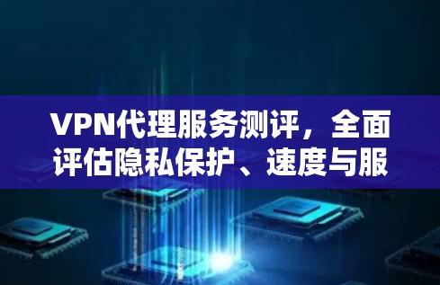 VPN代理服务测评，全面评估隐私保护、速度与服务器覆盖