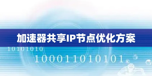 加速器共享IP节点优化方案