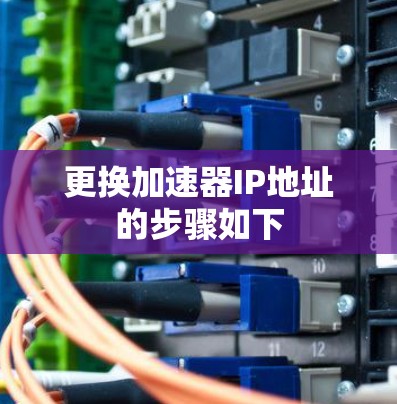更换加速器IP地址的步骤如下