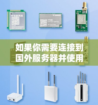 如果你需要连接到国外服务器并使用VPN，以下是一些步骤和建议，帮助你顺利完成配置