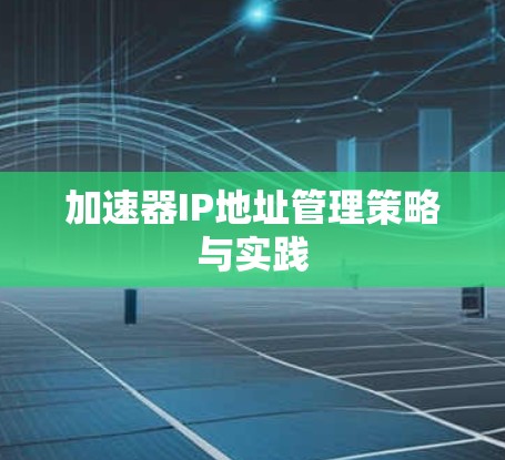 加速器IP地址管理策略与实践