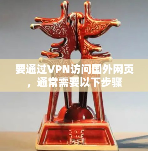 要通过VPN访问国外网页，通常需要以下步骤