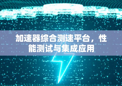 加速器综合测速平台，性能测试与集成应用
