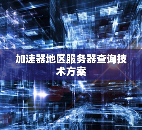 加速器地区服务器查询技术方案