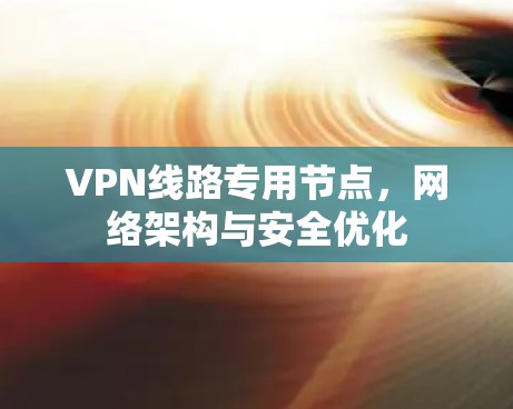 VPN线路专用节点，网络架构与安全优化