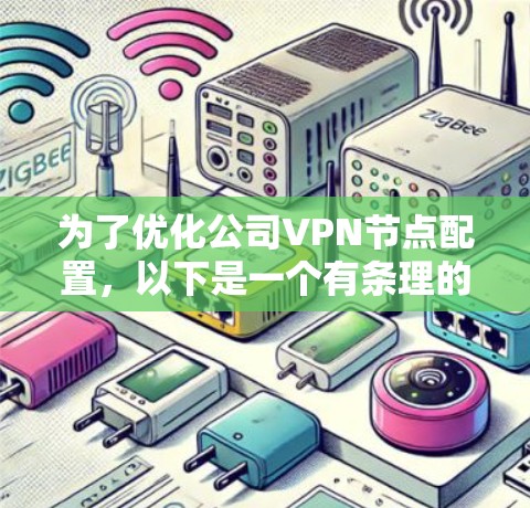 为了优化公司VPN节点配置，以下是一个有条理的优化方案，涵盖了安全性、性能、用户管理、监控等多个关键方面